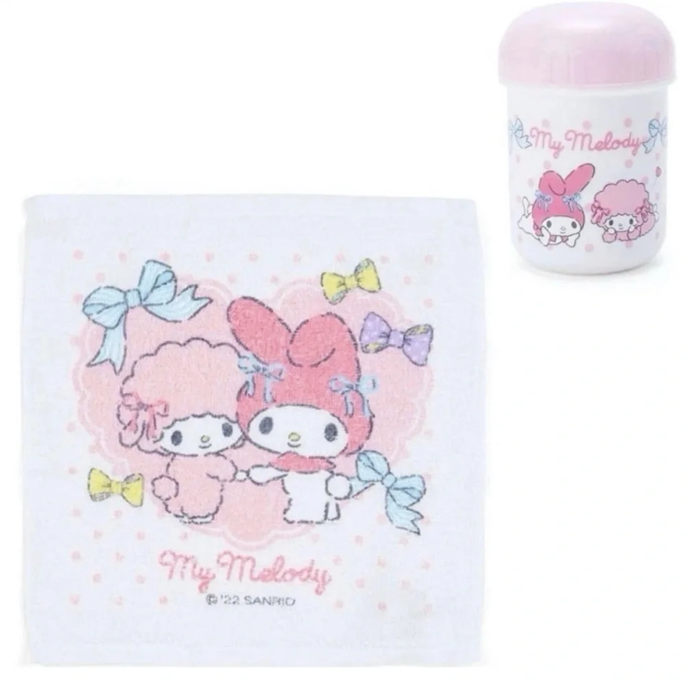 My Melody My Sweet Piano Towel and Case Set for Gym Sports Heat Summer NWT